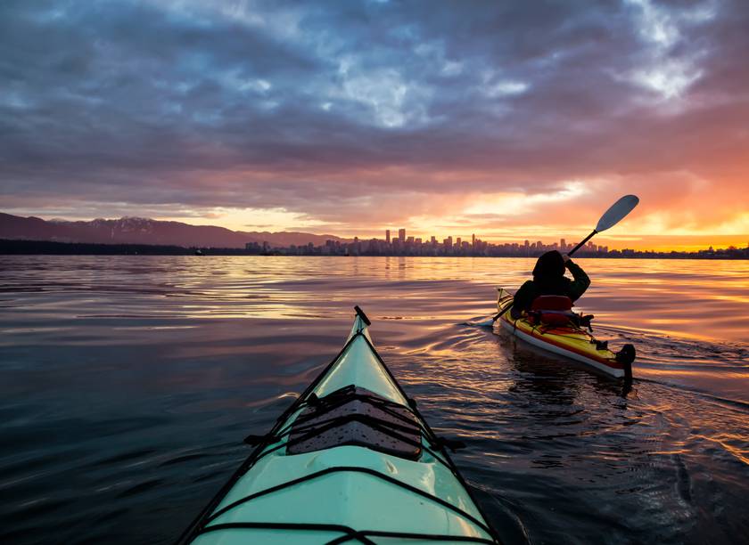 Kayaking in Alameda